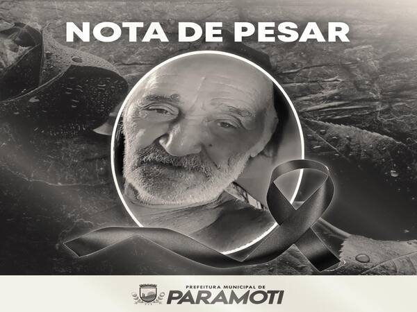 NOTA DE PESAR  