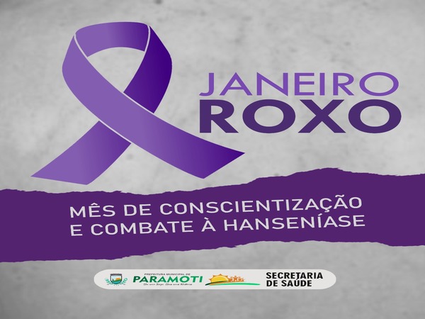 SBD: Janeiro Roxo – Hanseníase: Faça parte da luta contra o